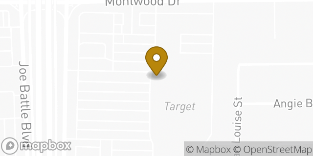 Map showing the location of Target in El Paso, TX 79936