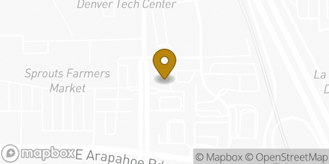 Map showing the location of 7-Eleven in Greenwood Village, CO 80111