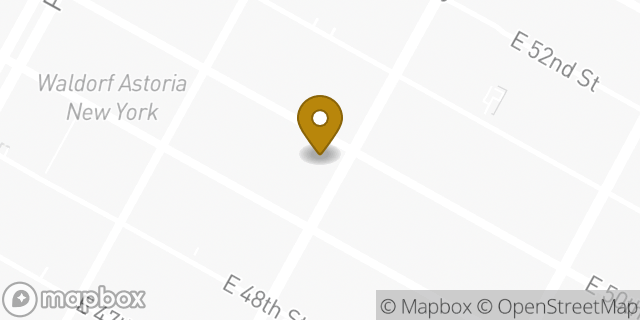Map showing the location of Staples in New York, NY 10022
