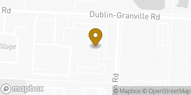 Map showing the location of Amazon Locker - Manganese in Columbus, OH 43230