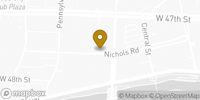 Map showing the location of Kendra Scott in Kansas City, MO 64112