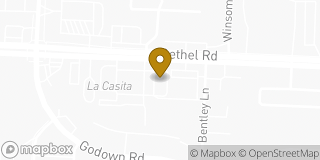 Map showing the location of Dunkin' in Columbus, OH 43220