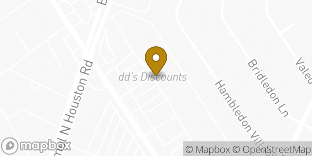 Map showing the location of Amazon Locker - Ubiquity in Houston, TX 77014