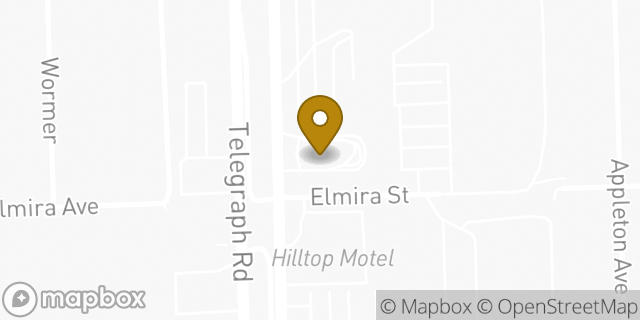 Map showing the location of McDonald's in Redford, MI 48239