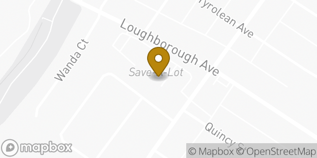 Map showing the location of Amazon Locker - Lord in Saint Louis, MO 63116