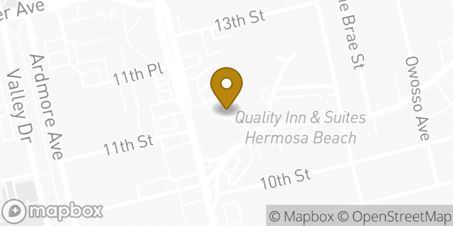 Map showing the location of Bank of America Walk-Up ATM | Aviation & Pacific in Hermosa Beach, CA 90254