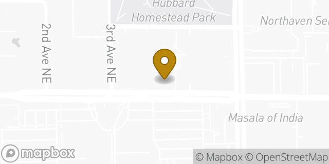 Map showing the location of Starbucks in Seattle, WA 98125