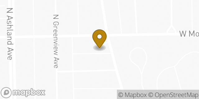 Map showing the location of 7-Eleven in Chicago, IL 60613