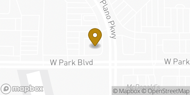 Map showing the location of ATM Walgreens in Plano, TX 75093