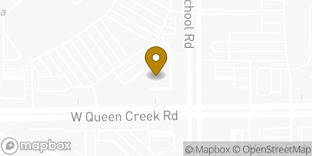 Map showing the location of Banner Urgent Care in Chandler, AZ 85286