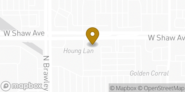 Map showing the location of Chase ATM in Fresno, CA 93711