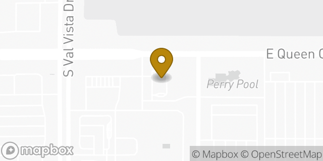 Map showing the location of McDonald's in Gilbert, AZ 85297