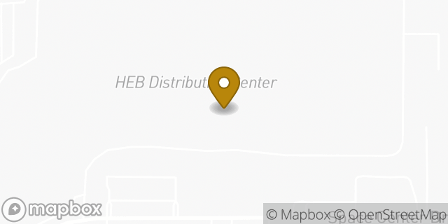 Map showing the location of H-E-B Ice Cream Plant in San Antonio, TX 78218