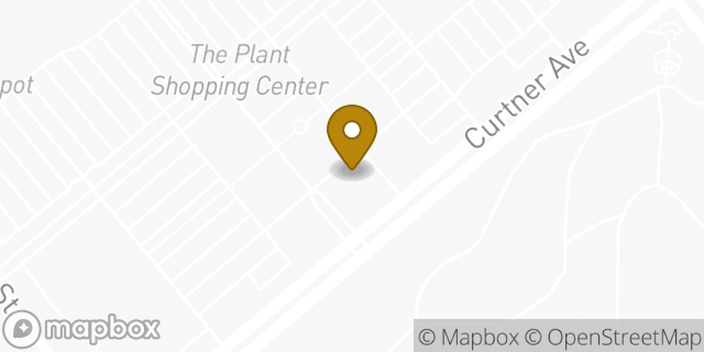 Map showing the location of Starbucks in San Jose, CA 95125
