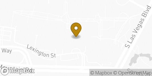 Map showing the location of Sunglass Hut in Las Vegas, NV 89109