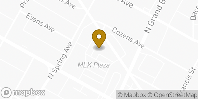 Map showing the location of Chase Bank in St Louis, MO 63113