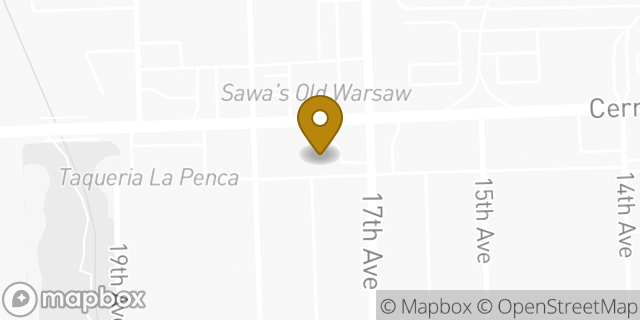Map showing the location of Amazon Locker - Smelting in North Riverside, IL 60546