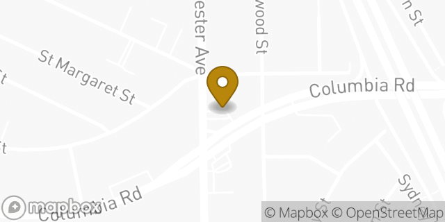 Map showing the location of Amazon Locker - Freesia in Boston, MA 02125