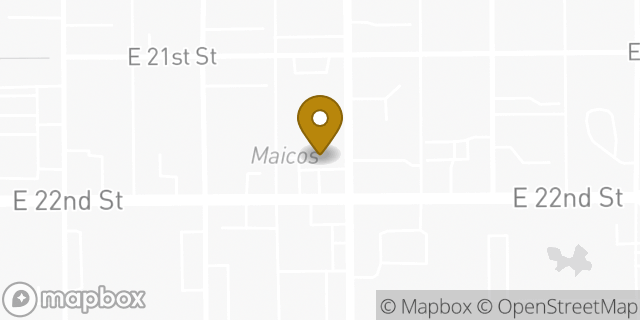 Map showing the location of 7-Eleven in Tucson, AZ 85713