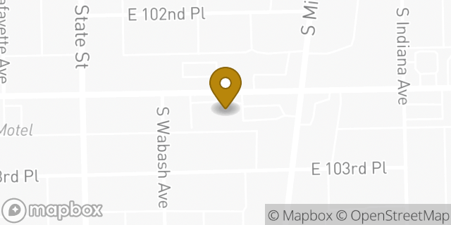 Map showing the location of Walgreens in Chicago, IL 60628