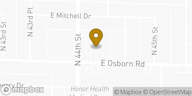 Map showing the location of Amazon Locker - Schema in Phoenix, AZ 85018