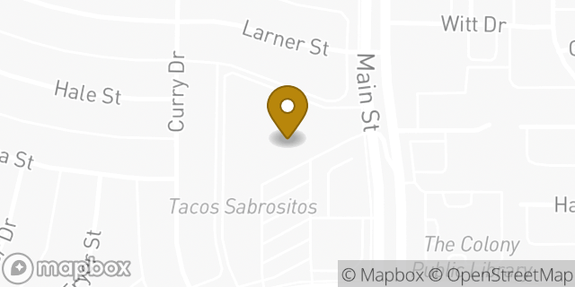 Map showing the location of Kroger in The Colony, TX 75056