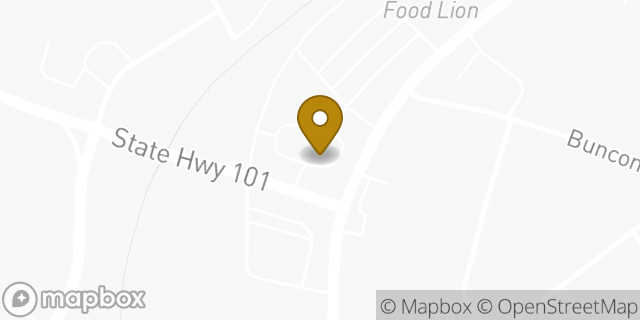 Map showing the location of McDonald's in Woodruff, SC 29388