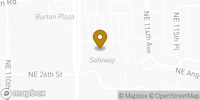 Map showing the location of Safeway in Vancouver, WA 98684