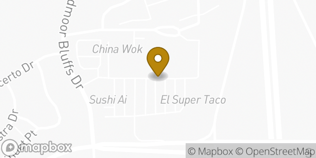 Map showing the location of Starbucks in Colorado Springs, CO 80906