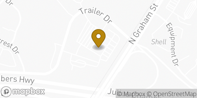 Map showing the location of Amazon Locker - Ragtop in Charlotte, NC 28269