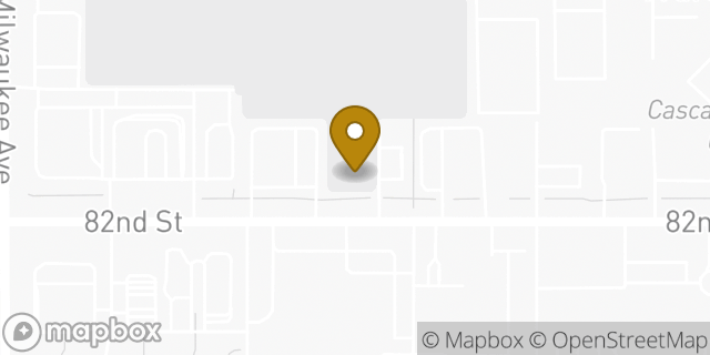 Map showing the location of Milwaukee in Lubbock, TX 79424