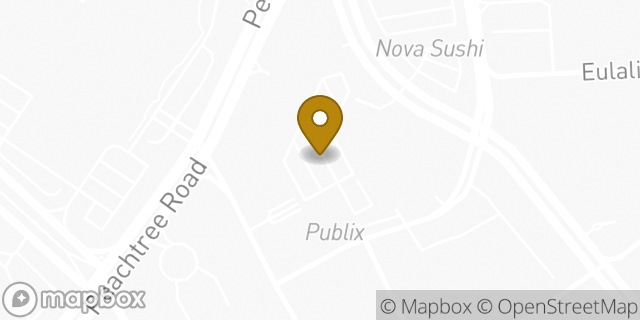 Map showing the location of ATM Target in Atlanta, GA 30326