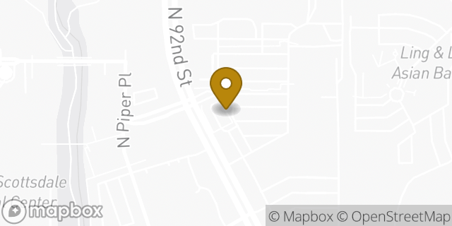 Map showing the location of Chipotle Mexican Grill in Scottsdale, AZ 85260