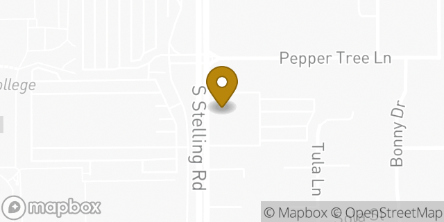 Map showing the location of The Church of Jesus Christ of Latter-day Saints in Cupertino, CA 95014