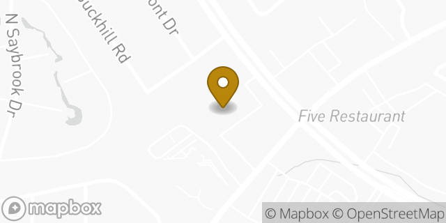 Map showing the location of Woodward Park KinderCare in Fresno, CA 93720
