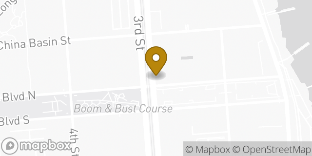 Map showing the location of Starbucks in San Francisco, CA 94158