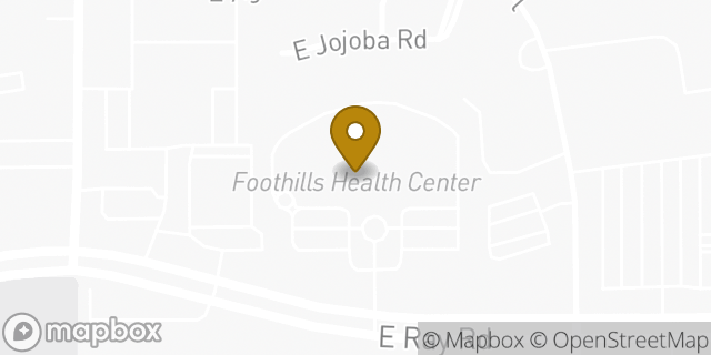 Map showing the location of Banner Health in Phoenix, AZ 85044