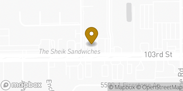 Map showing the location of McDonald's in Jacksonville, FL 32210