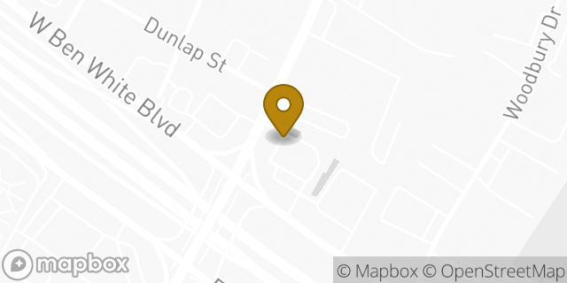 Map showing the location of McDonald's in Austin, TX 78704