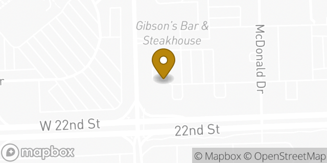 Map showing the location of McDonald's in Oak Brook, IL 60523
