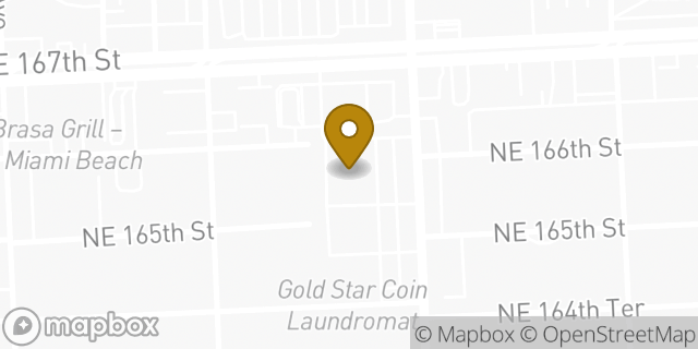 Map showing the location of CVS Pharmacy in Miami, FL 33162