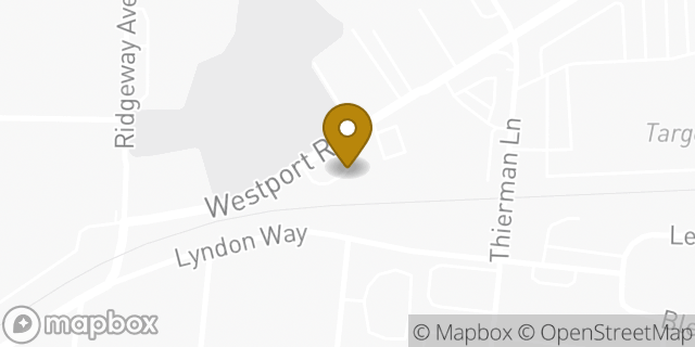Map showing the location of Amazon Locker - Compadre in St Matthews, KY 40207