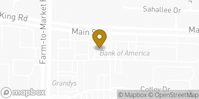 Map showing the location of Sonic Drive In in Frisco, TX 75036