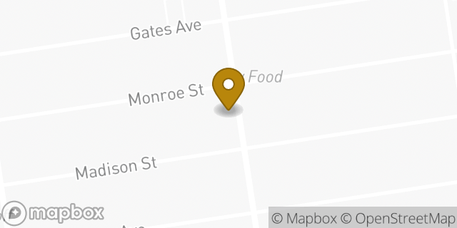 Map showing the location of American Legion in Brooklyn, NY 11216