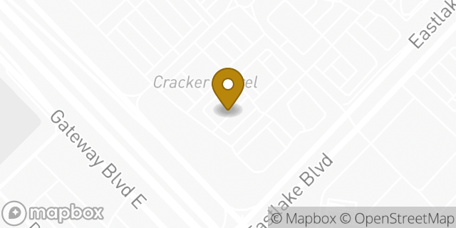 Map showing the location of Whataburger in El Paso, TX 79928