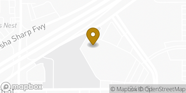 Map showing the location of EZPAWN in Lubbock, TX 79407
