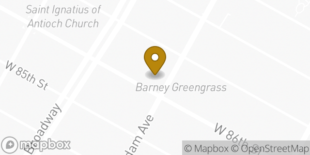 Map showing the location of ATM CVS in New York, NY