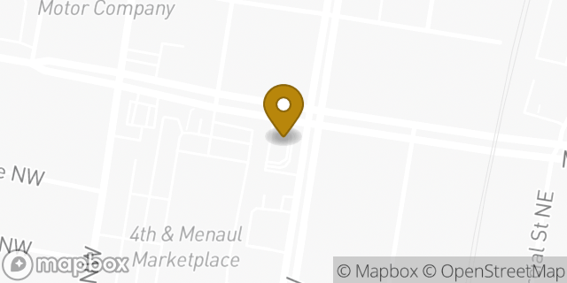 Map showing the location of Whataburger in Albuquerque, NM 87107