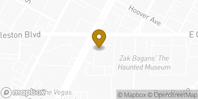 Map showing the location of Walgreens in Las Vegas, NV 89104