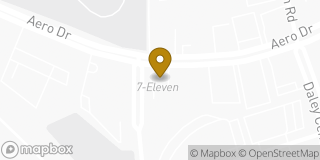 Map showing the location of ATM 7ELEVEN-FCTI in San Diego, CA